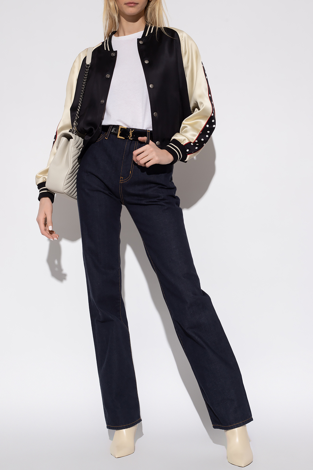 SchaferandweinerShops KR - Cotton T - Saint Laurent Large